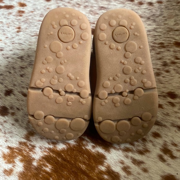 Carters 12-18months Brown Suede Boots - Picture 3 of 4